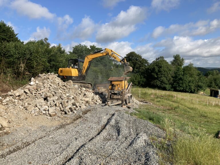 June 2013 Pt. II: 1st crusher day