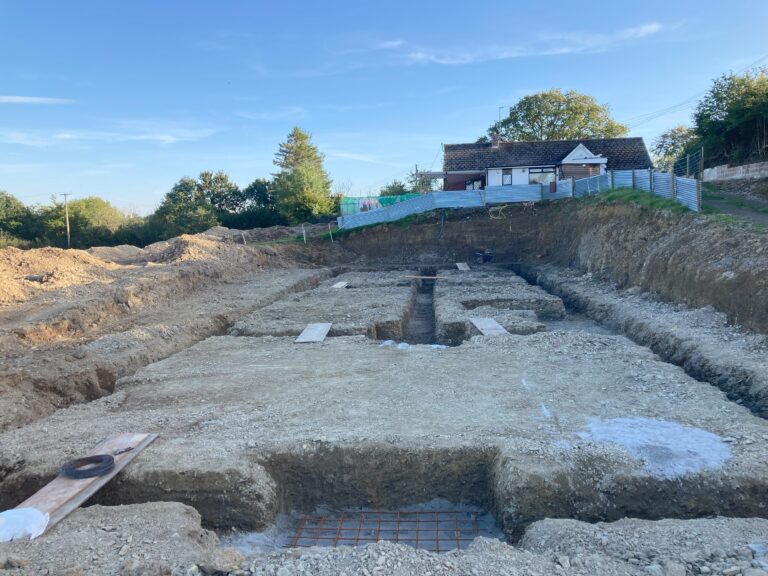 October 8 update – the day before the foundations are poured…