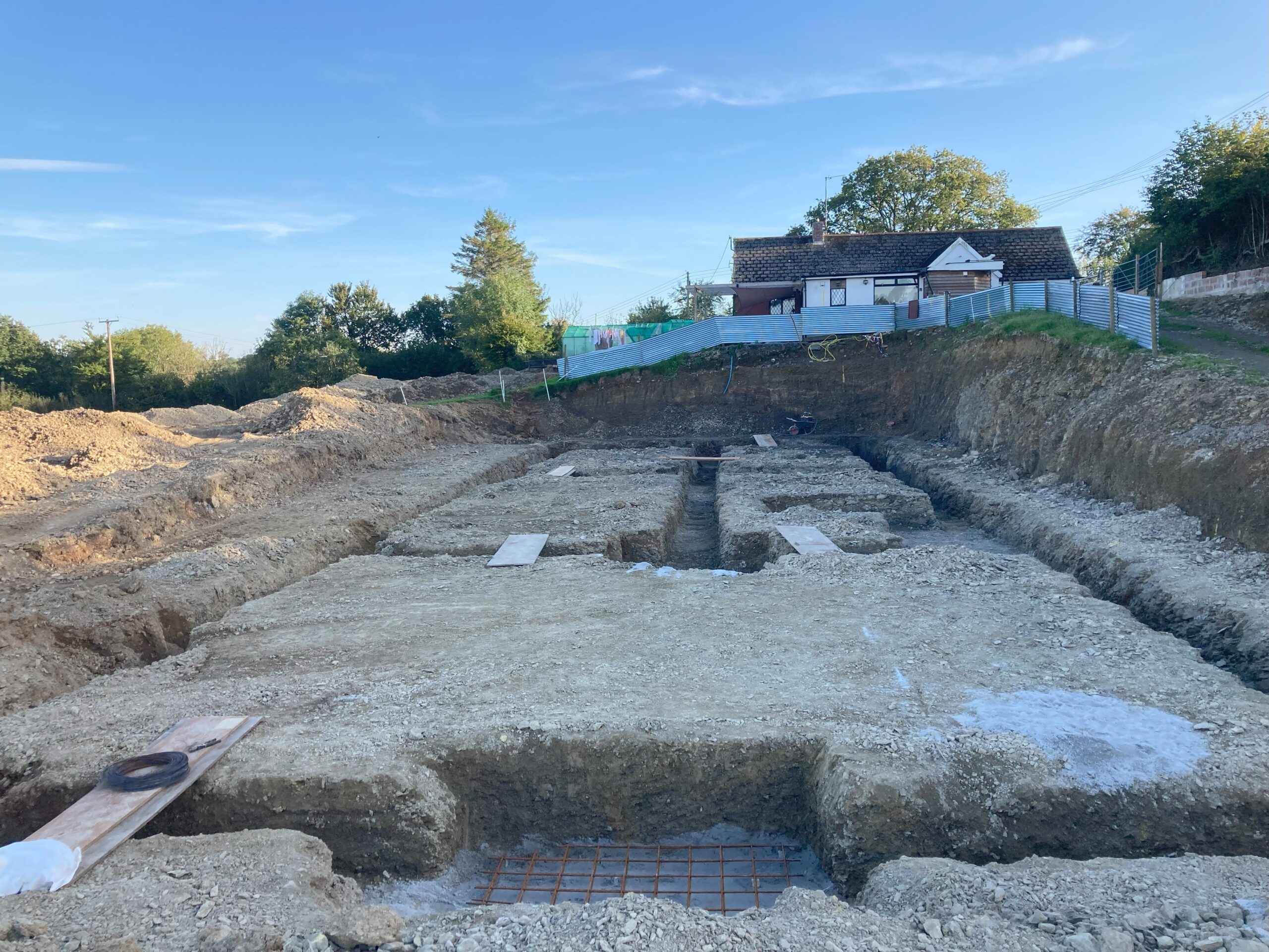 October 8 update – the day before the foundations are poured…