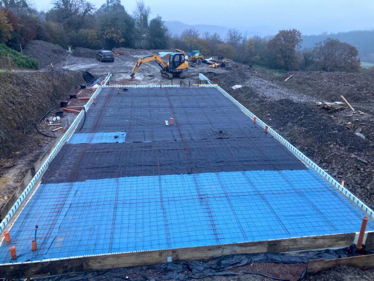 November update – slab prep