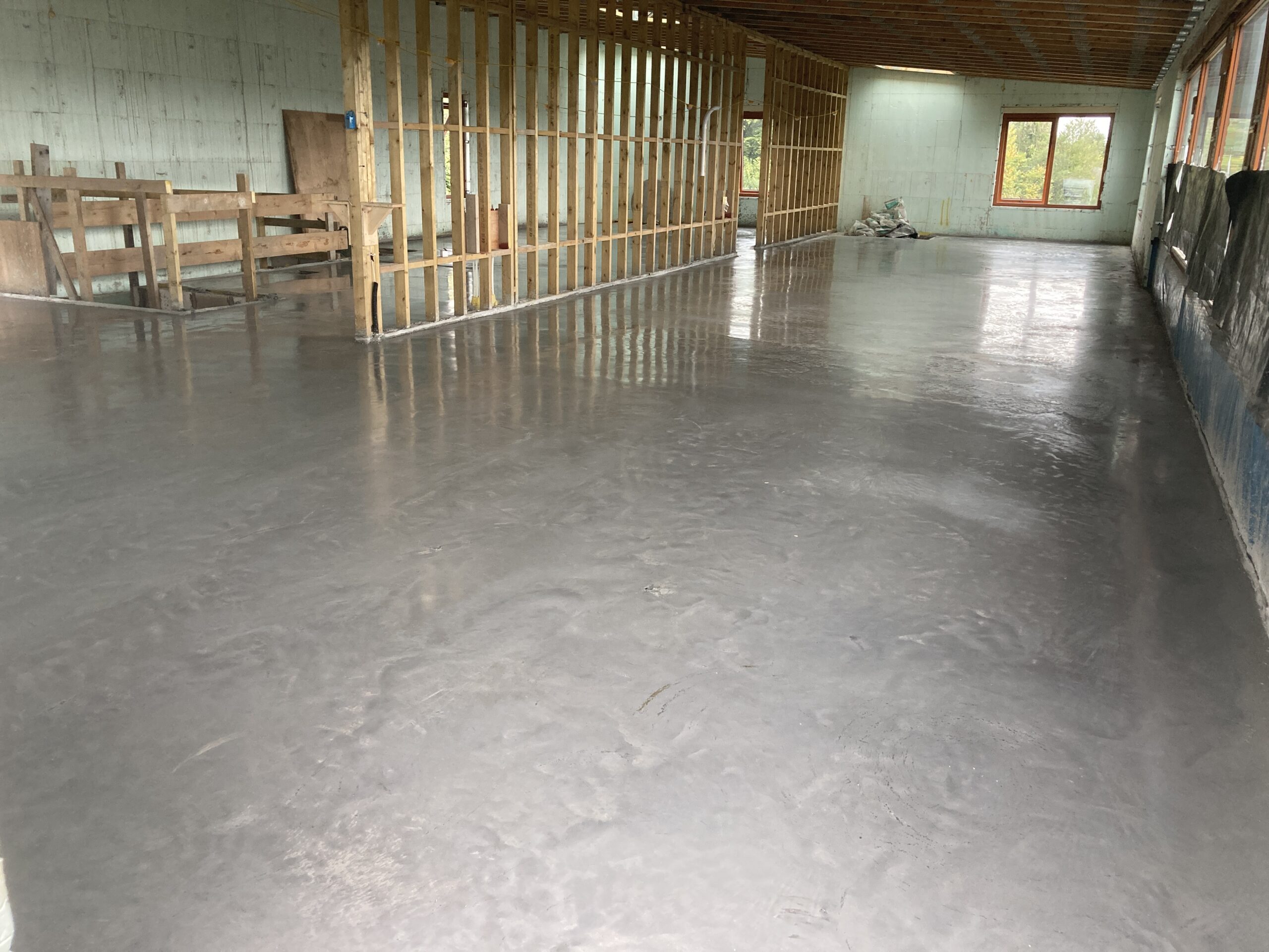 September 2024 – Upstairs floor, wrong X, front doors.