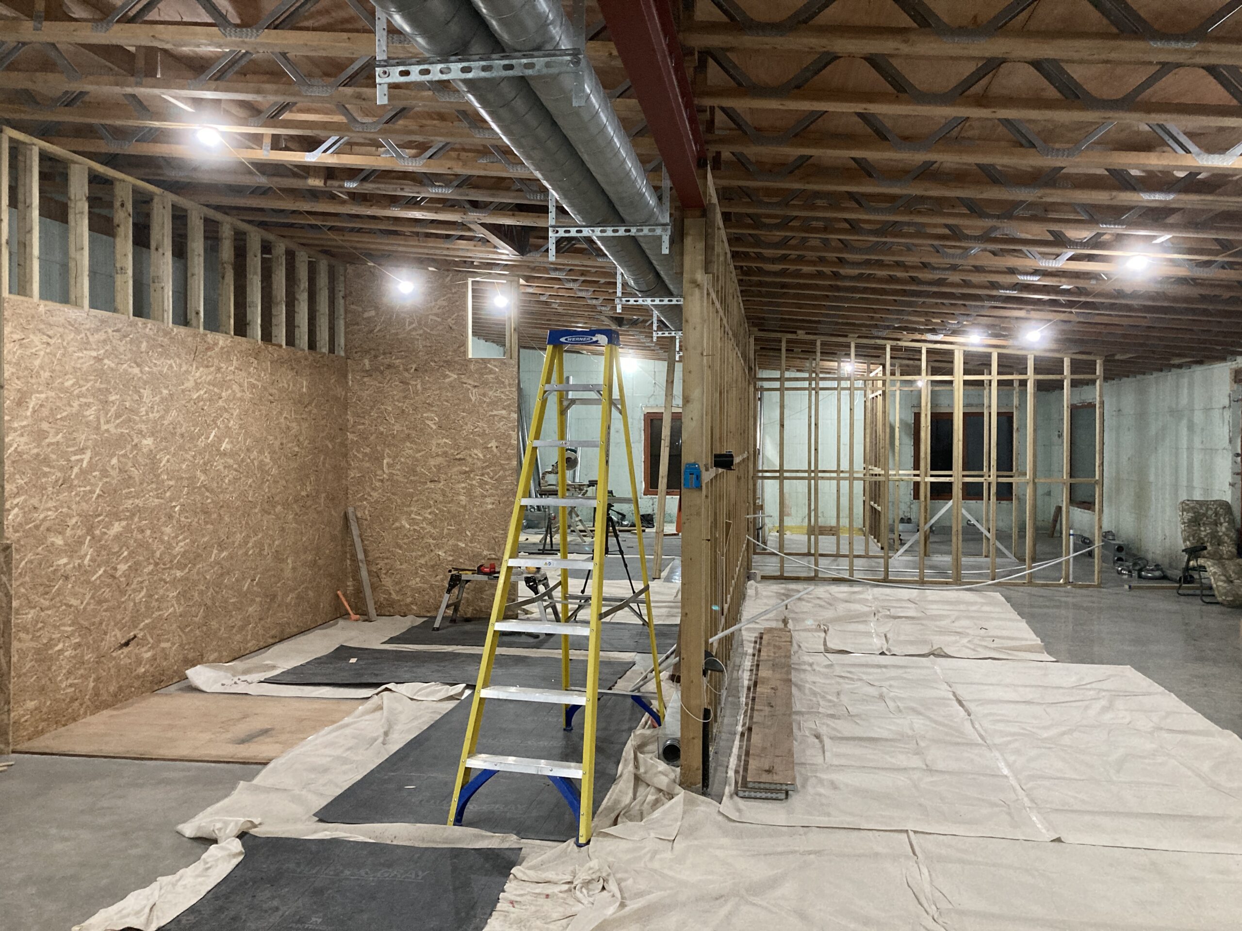 November 2024 – mvhr, studwork, doors, electrics, plumbing…