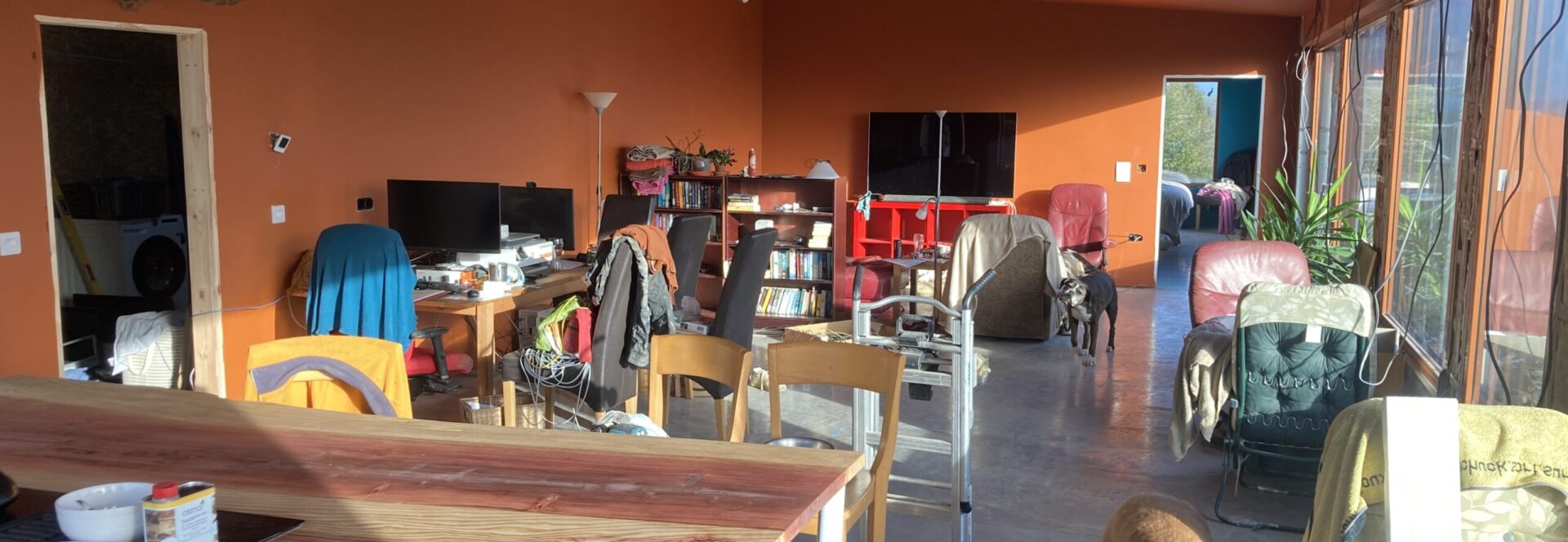 March 2025 – moving in!