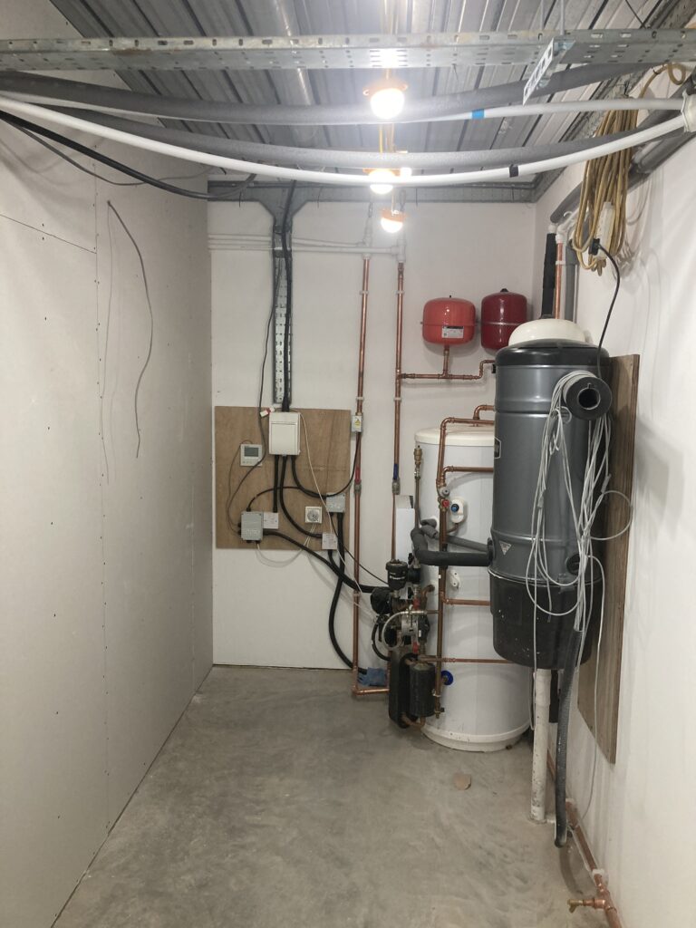 May 2025 – first fix downstairs