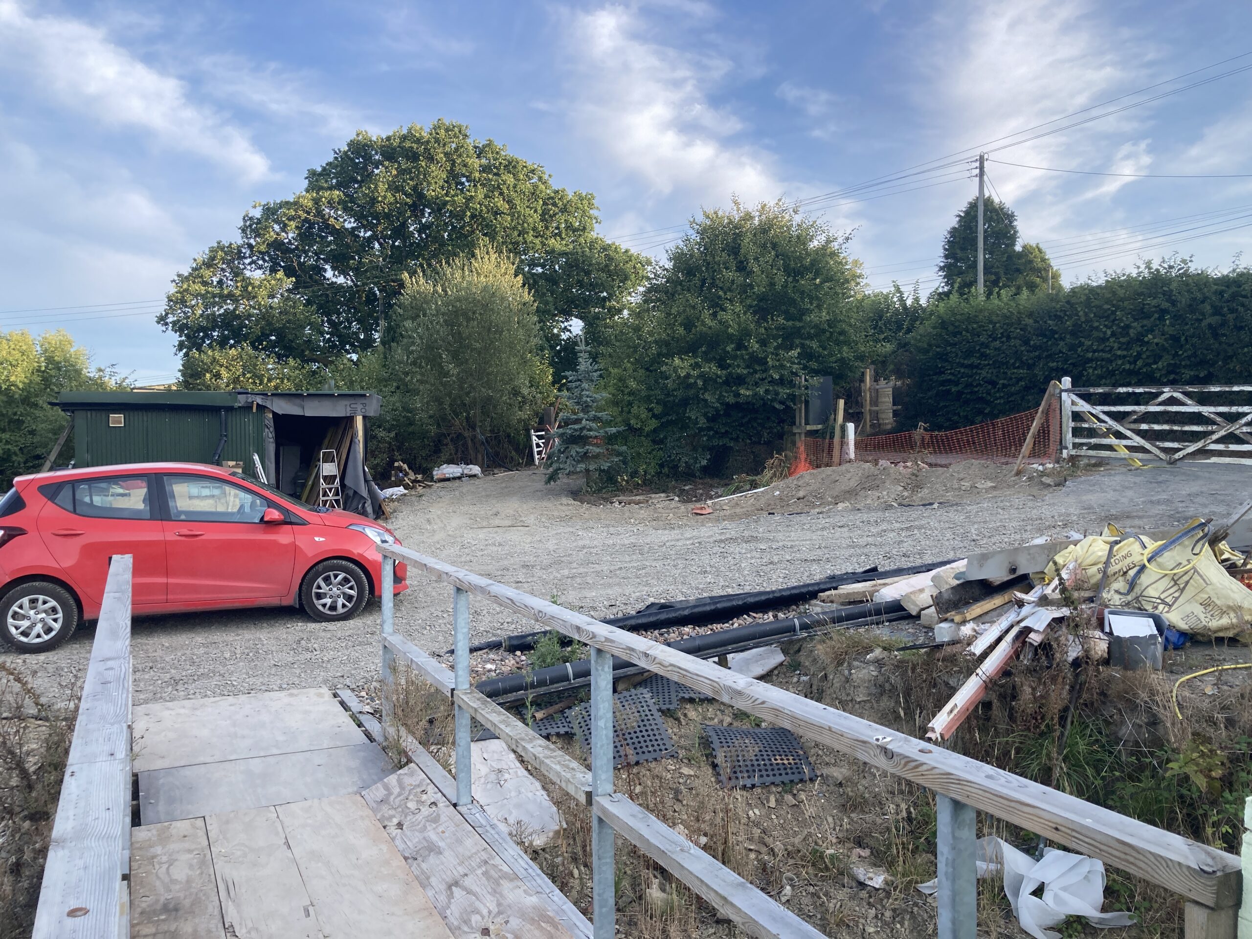 Q3 2026: Driveway and cladding (still)